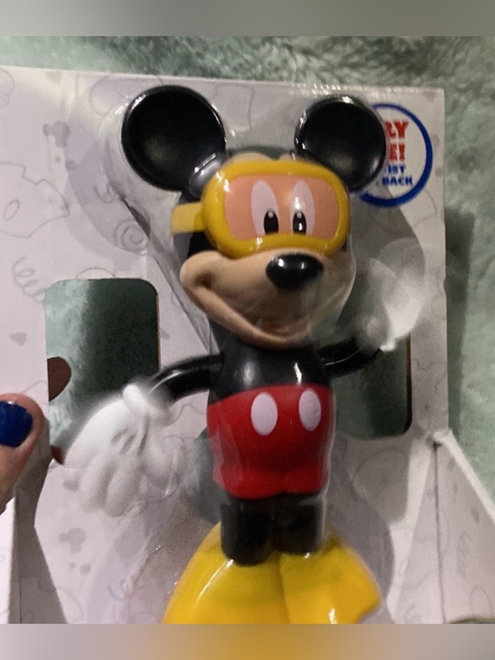 Disney Junior Mickey Water Swimmer Toys bathtub swimming pool NEW Summer Vacay